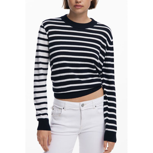 Suéter Desigual de poliéster negro para mujer