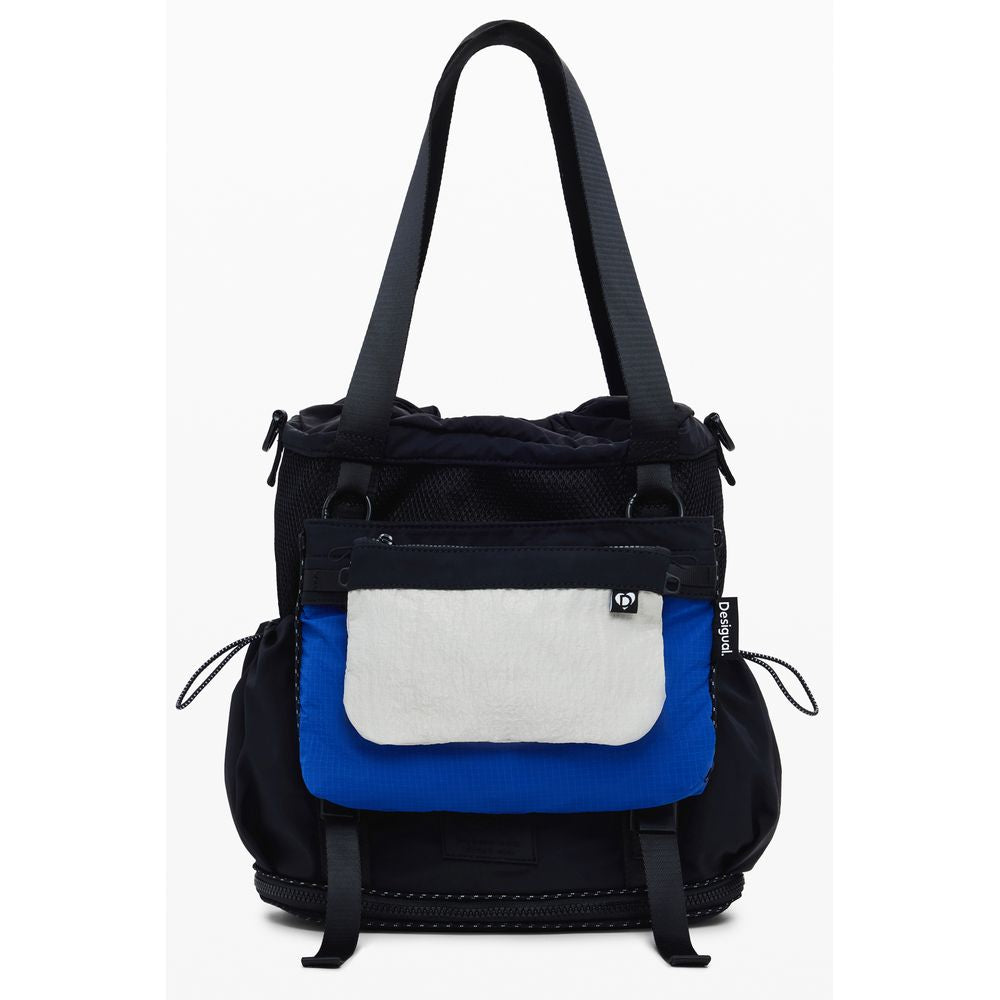 Bolso Convertible Desigual de Poliéster Negro para Mujer