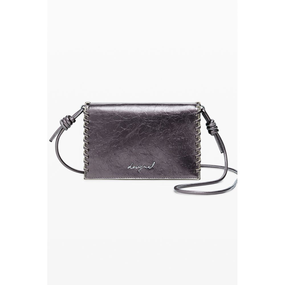 Monedero de poliuretano Bronzo para mujer de Desigual
