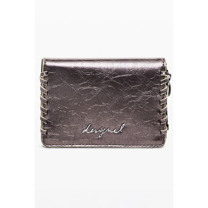 Portefeuille pour femme Desigual Bronze Polyuréthane