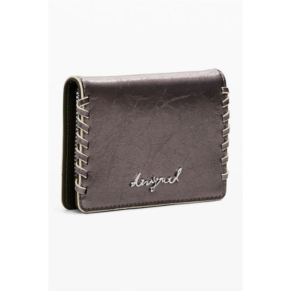 Portefeuille pour femme Desigual Bronze Polyuréthane