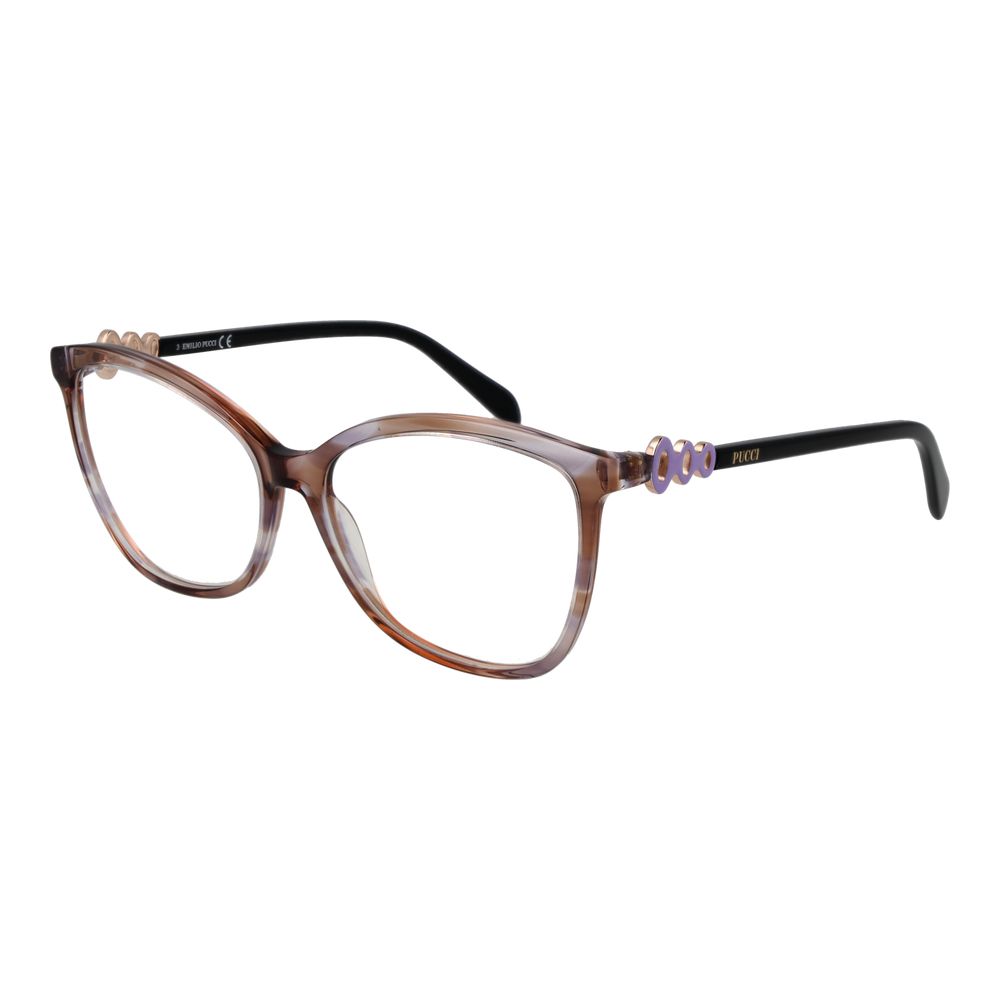 Gafas Emilio Pucci de Plástico Marrón (Monturas)