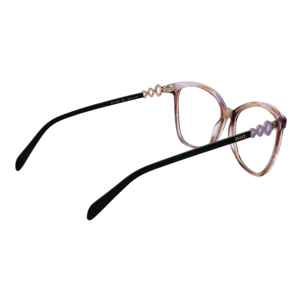 Gafas Emilio Pucci de Plástico Marrón (Monturas)