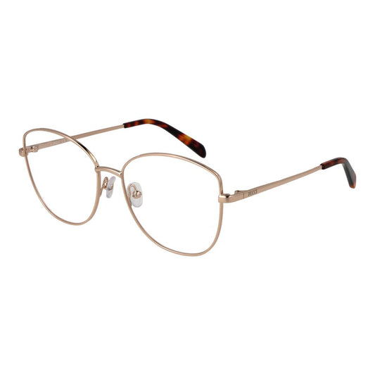 Gafas Emilio Pucci de metal en oro rosa (montura)