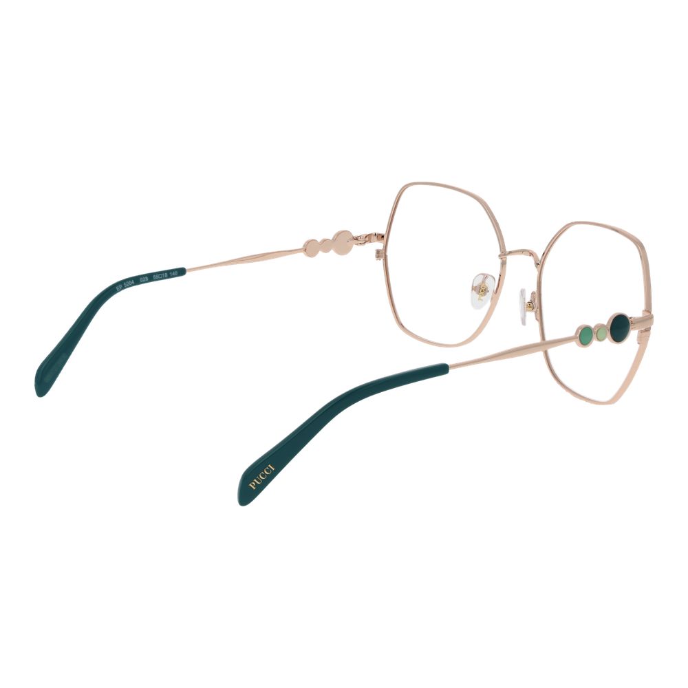 Gafas de metal Emilio Pucci oro rosado (montura)