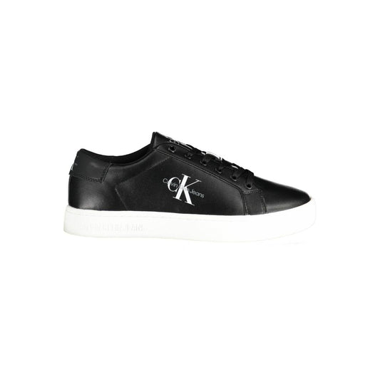 Zapatilla de hombre Calvin Klein de poliéster negro