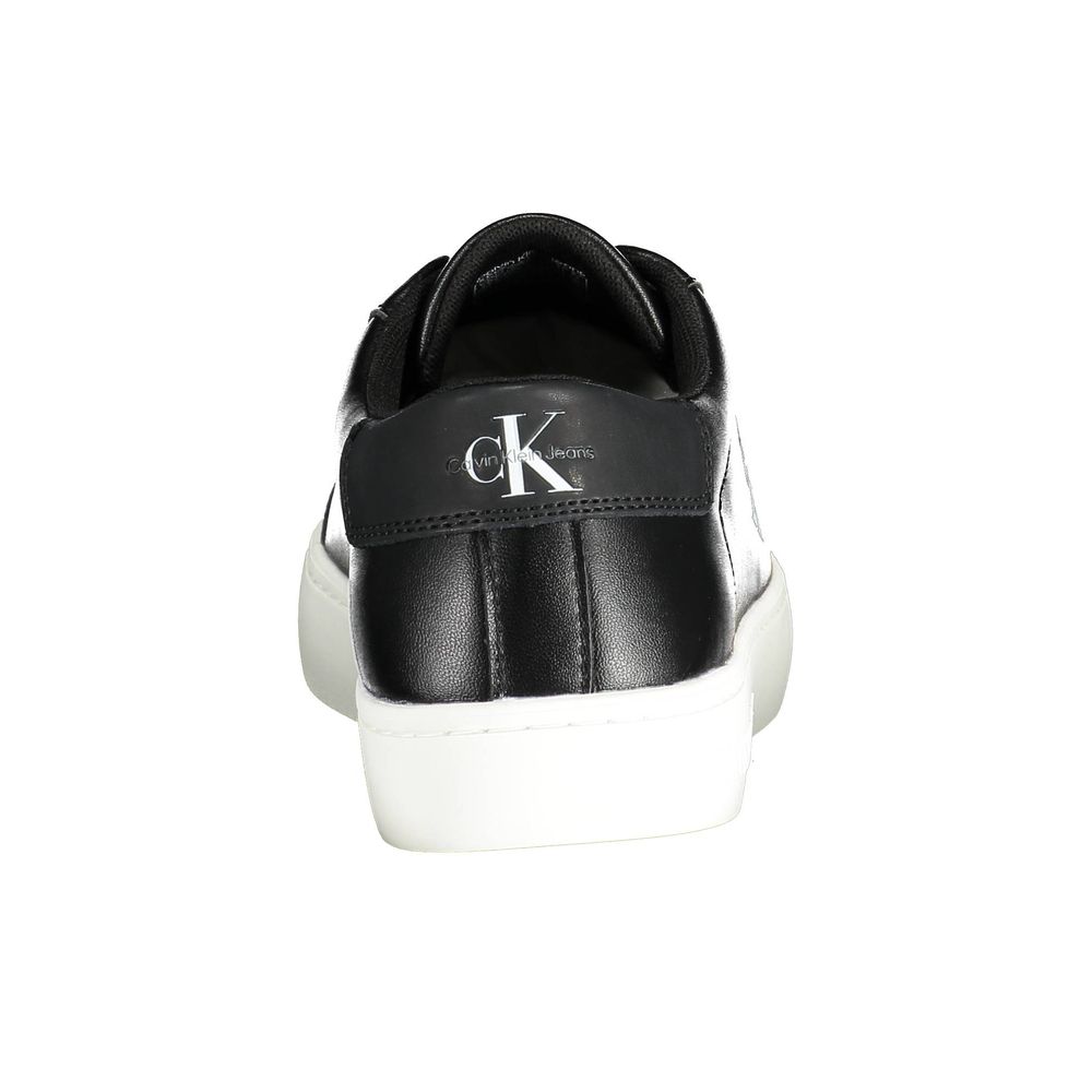 Zapatilla de hombre Calvin Klein de poliéster negro