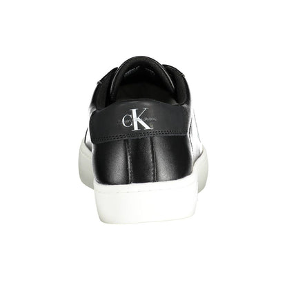 Zapatilla de hombre Calvin Klein de poliéster negro