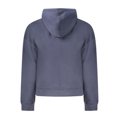 Sudadera con capucha de algodón azul para mujer Pepe Jeans