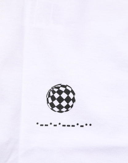 Camiseta sin mangas estampada de algodón blanco de Dolce & Gabbana