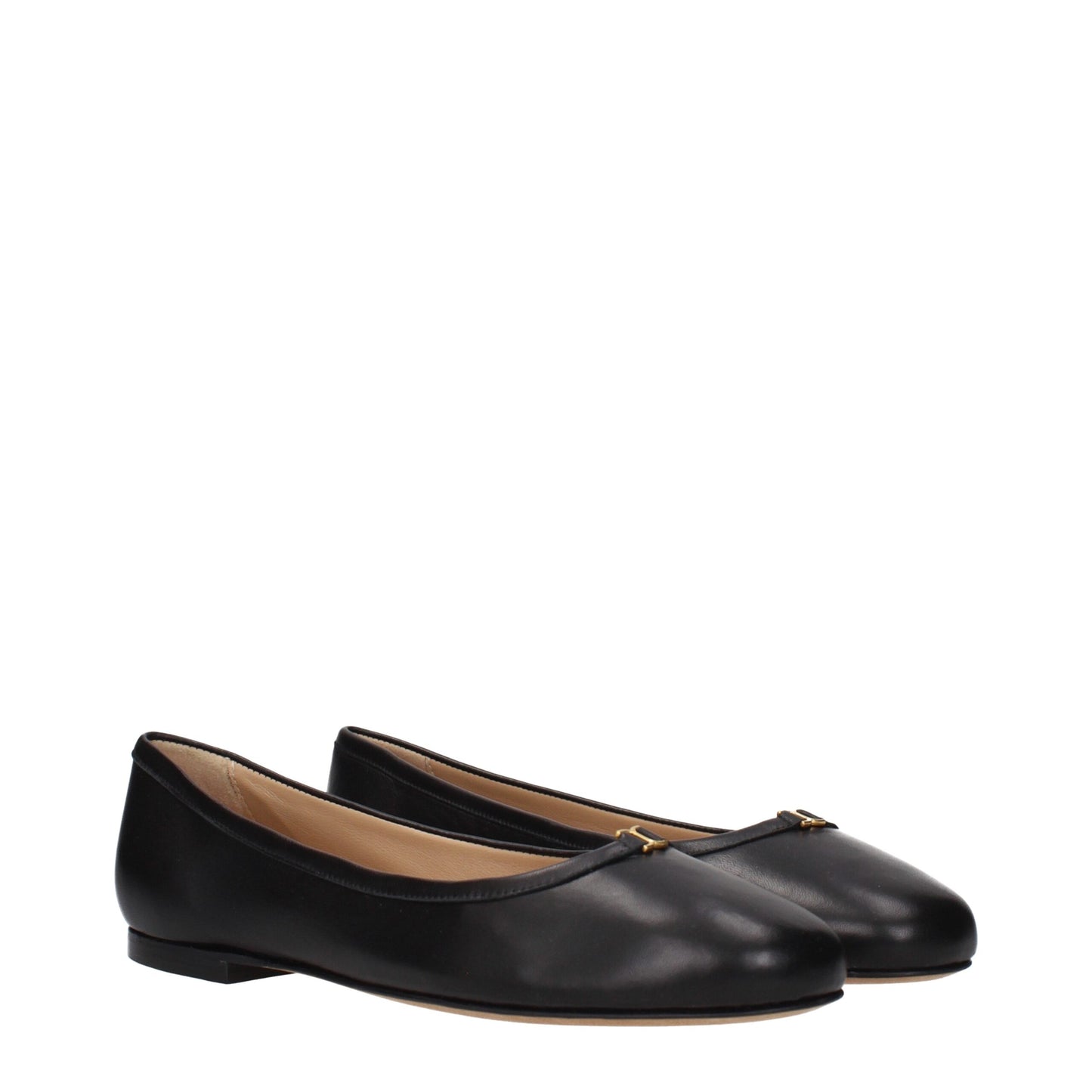 Bailarinas Chloé de cuero negro
