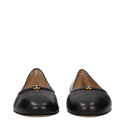 Bailarinas Chloé de cuero negro