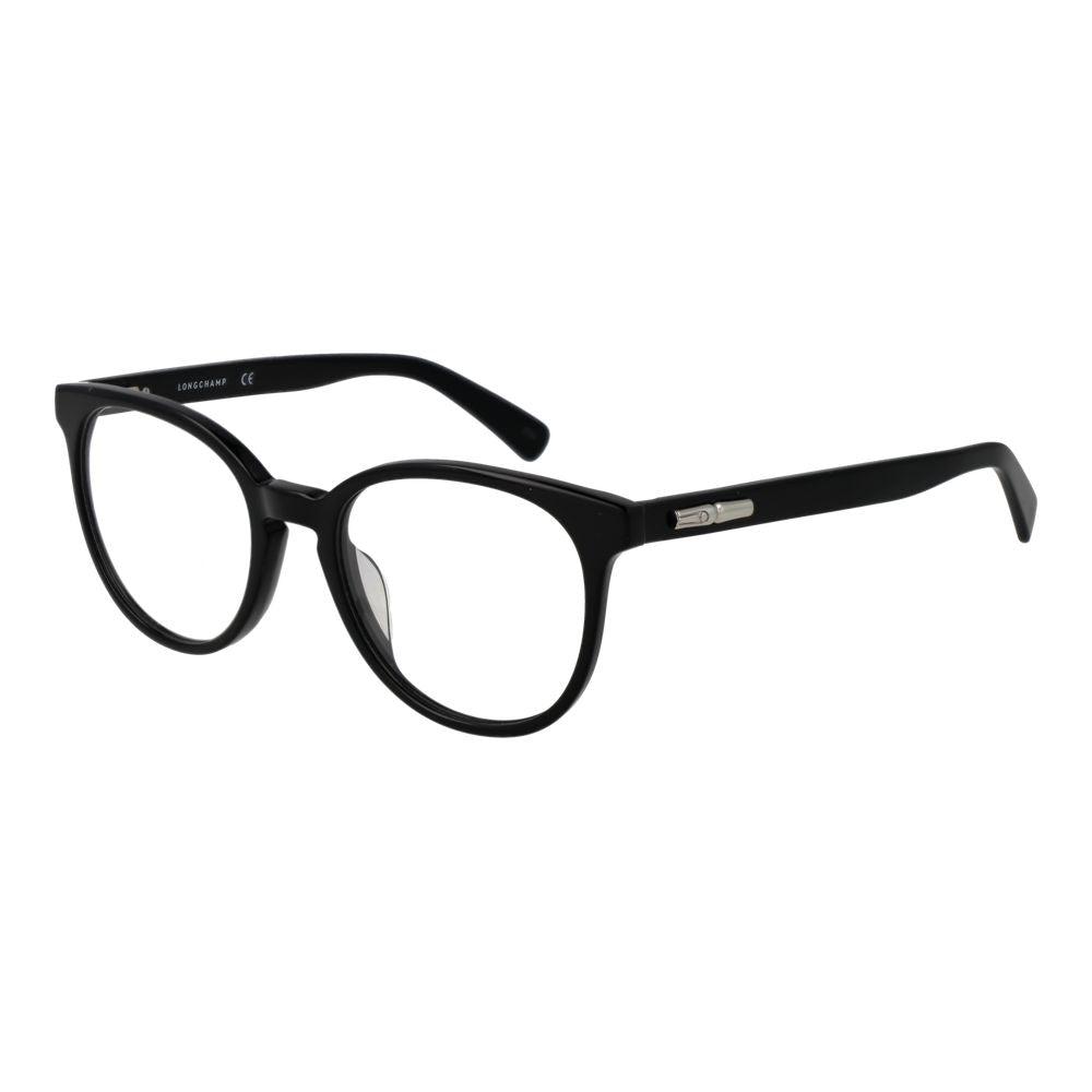 Gafas (montura) Longchamp negras de acetato de celulosa