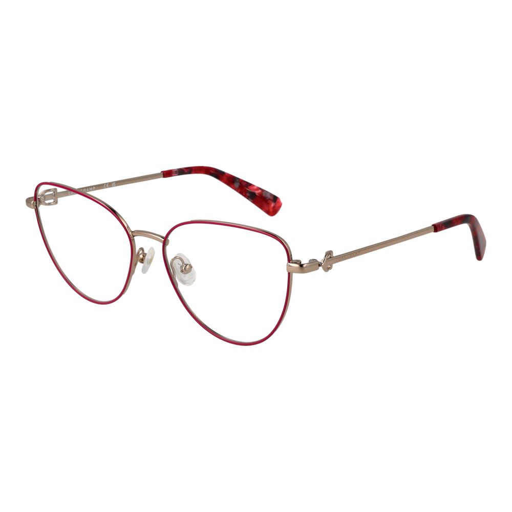 Gafas metálicas rosas (monturas) Longchamp