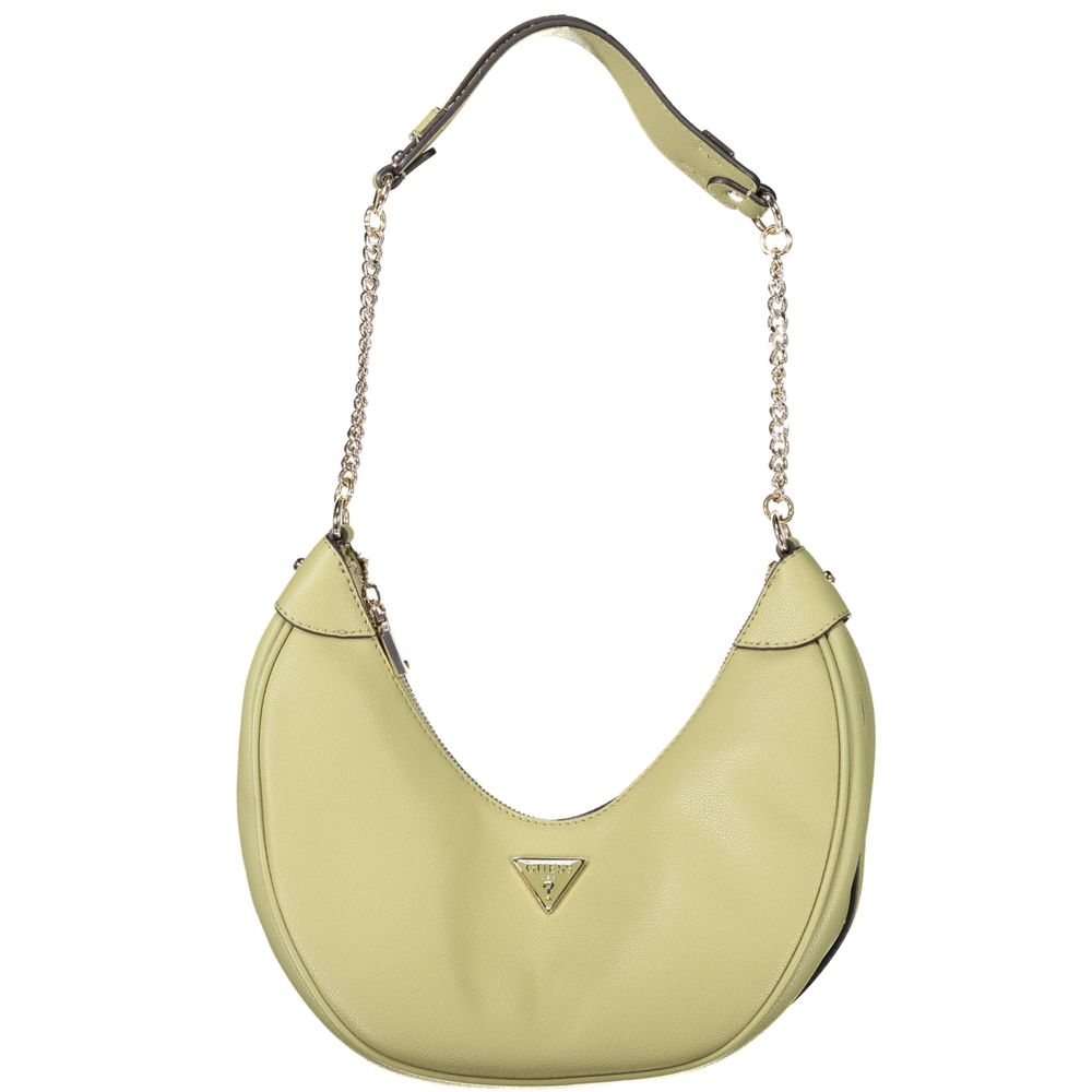Bolso de mujer de poliuretano verde Guess Jeans