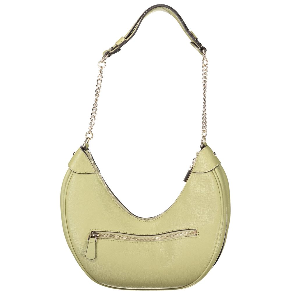 Bolso de mujer de poliuretano verde Guess Jeans