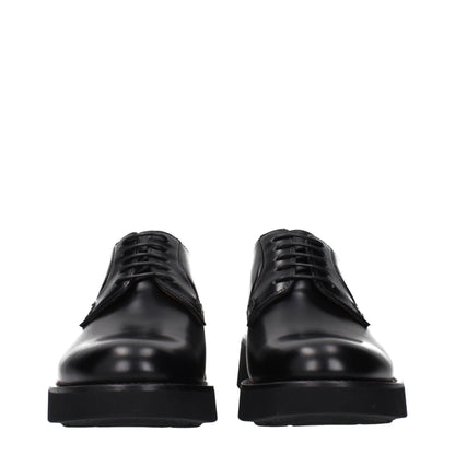 Zapatos Oxford y Derby de cuero negro Church's