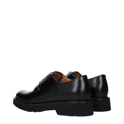 Zapatos Oxford y Derby de cuero negro Church's