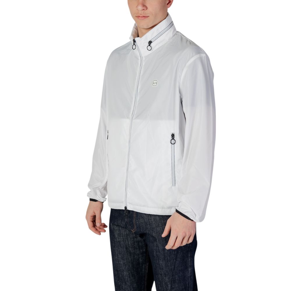 Chaqueta Armani Exchange de poliéster blanco
