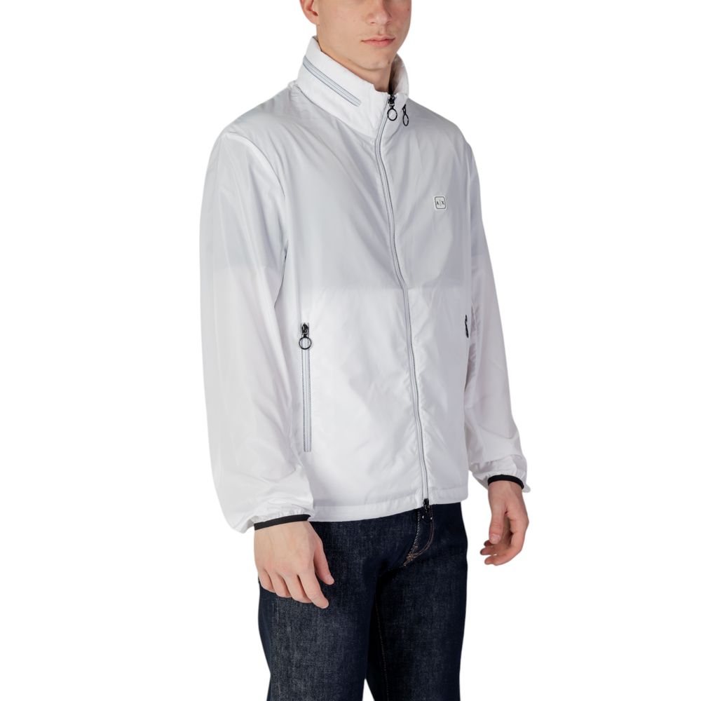 Chaqueta Armani Exchange de poliéster blanco