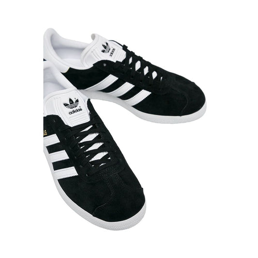 Zapatillas Bajas de Cuero Negras Adidas Originals