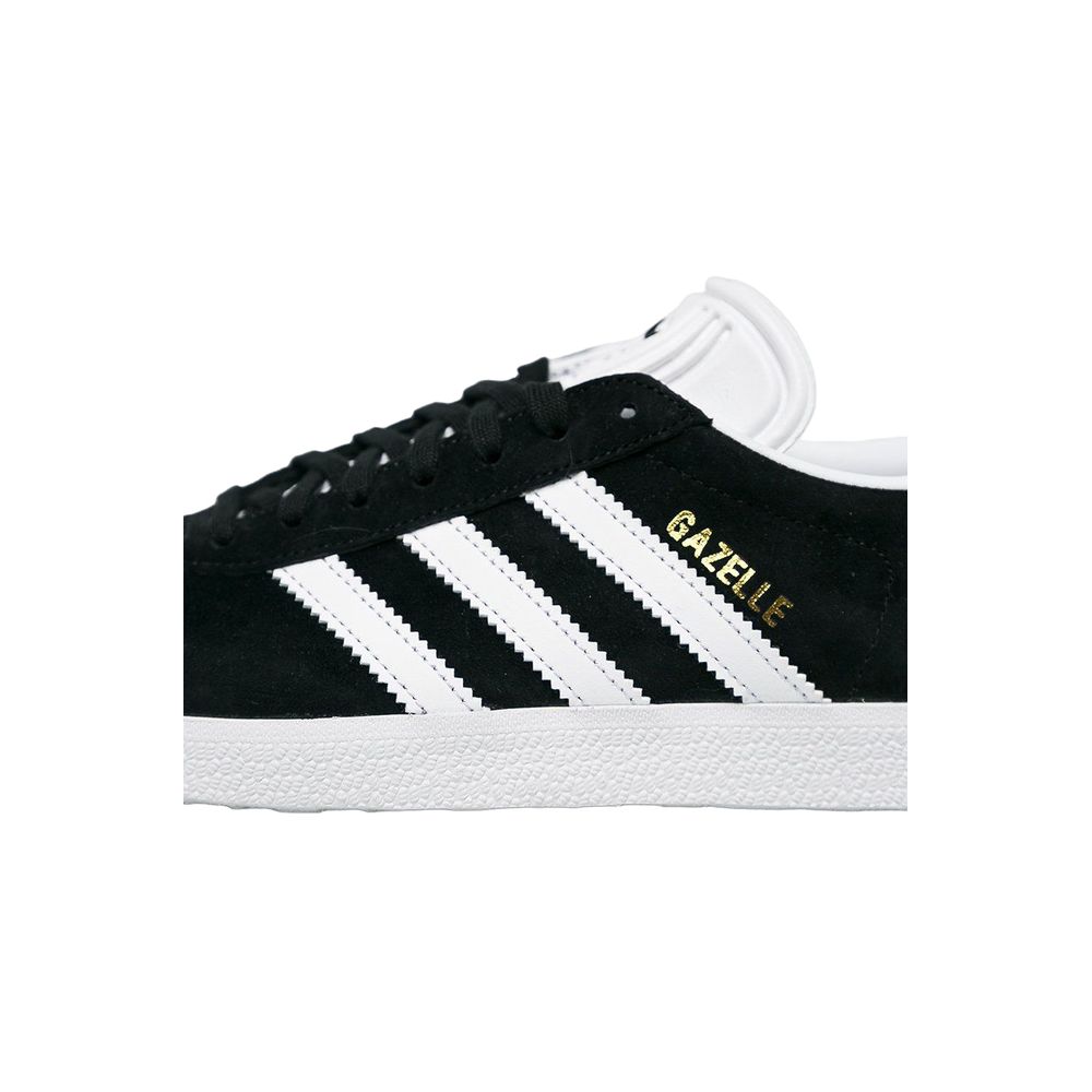 Zapatillas Bajas de Cuero Negras Adidas Originals