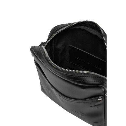 Bolso bandolera Calvin Klein Jeans de polietileno negro