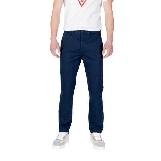 Tommy Hilfiger Jeans Pantalones Pitillo Azules de Algodón