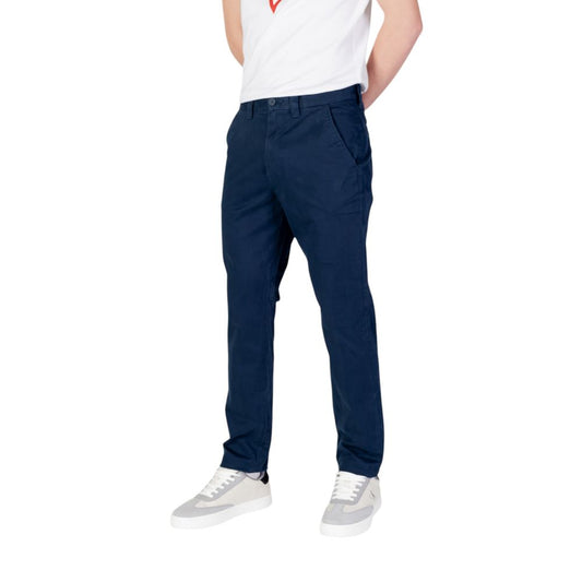 Tommy Hilfiger Jeans Pantalones Pitillo Azules de Algodón