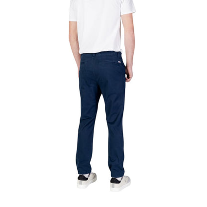 Tommy Hilfiger Jeans Pantalones Pitillo Azules de Algodón