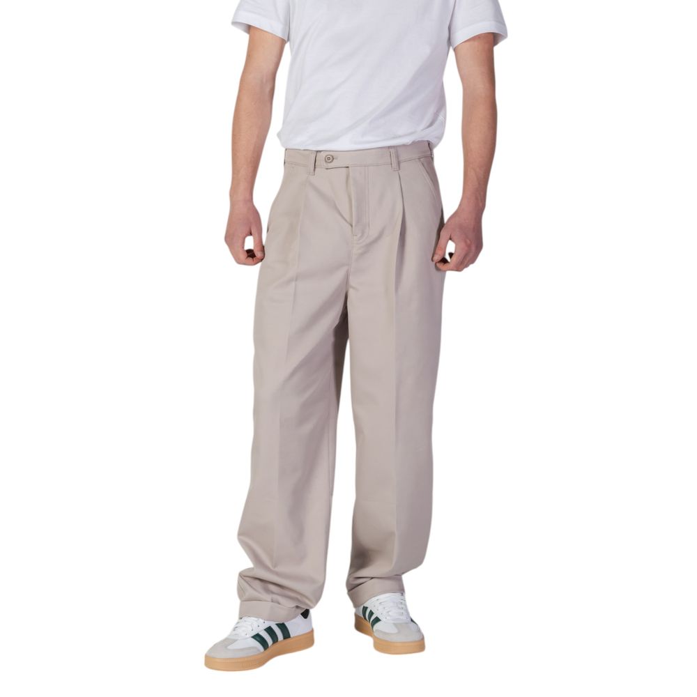 Pantalones casuales Calvin Klein Jeans de poliéster reciclado beige