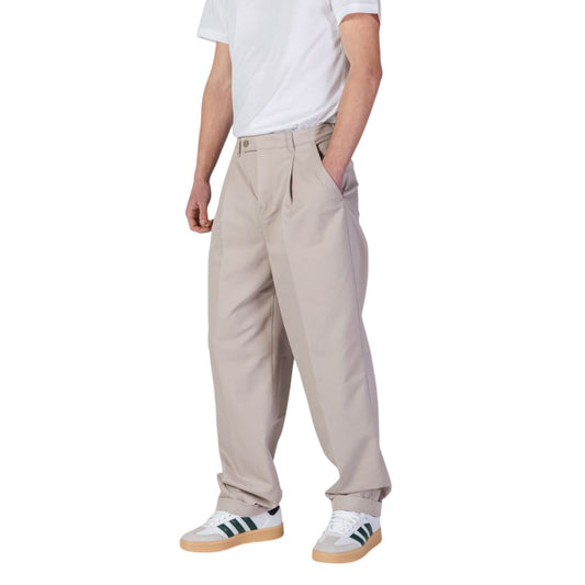 Pantalones casuales Calvin Klein Jeans de poliéster reciclado beige
