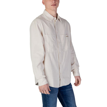 Calvin Klein Jeans Ropa de algodón reciclado beige