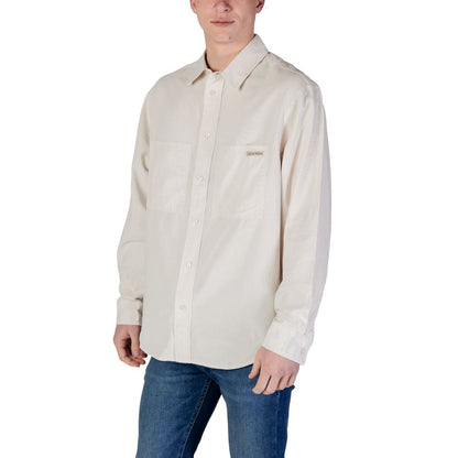 Calvin Klein Jeans Ropa de algodón reciclado beige