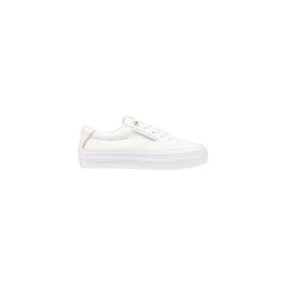 Zapatillas Bajas Tommy Hilfiger de Algodón Reciclado Color Crema