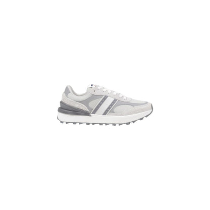 Zapatillas deportivas Tommy Hilfiger Jeans de piel de ante gris