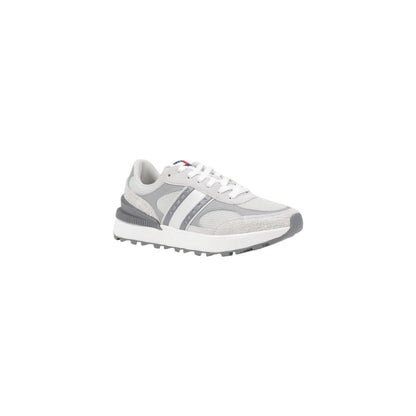 Zapatillas deportivas Tommy Hilfiger Jeans de piel de ante gris