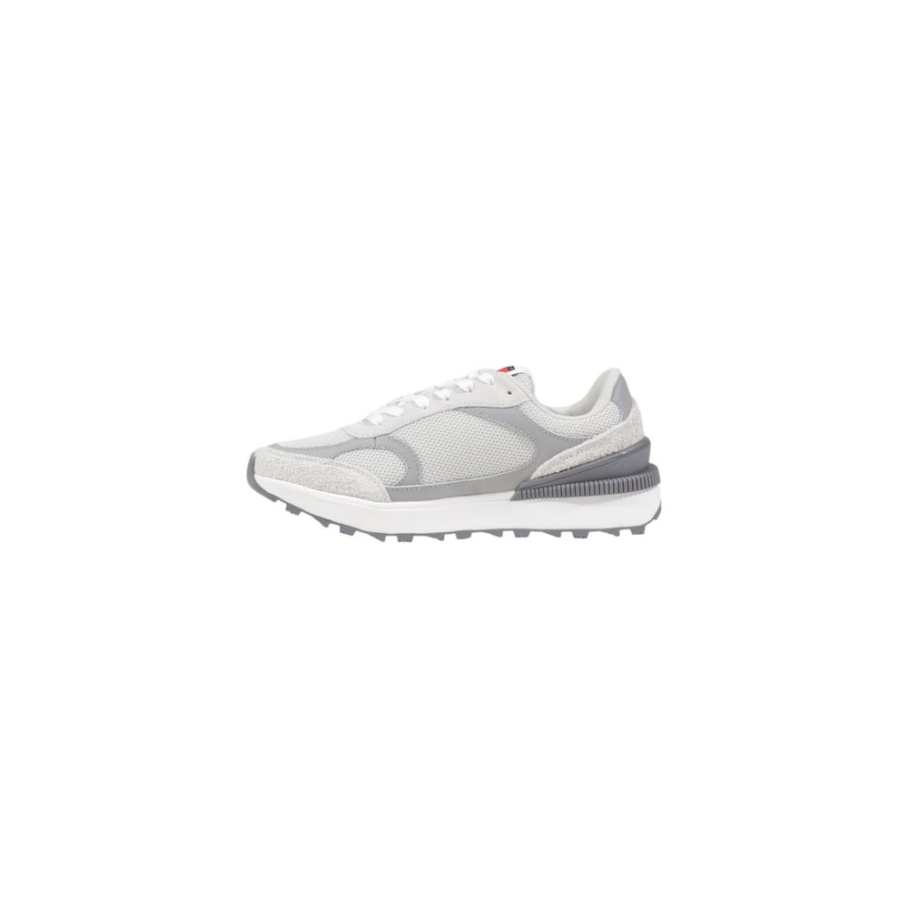 Zapatillas deportivas Tommy Hilfiger Jeans de piel de ante gris