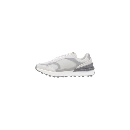 Zapatillas deportivas Tommy Hilfiger Jeans de piel de ante gris