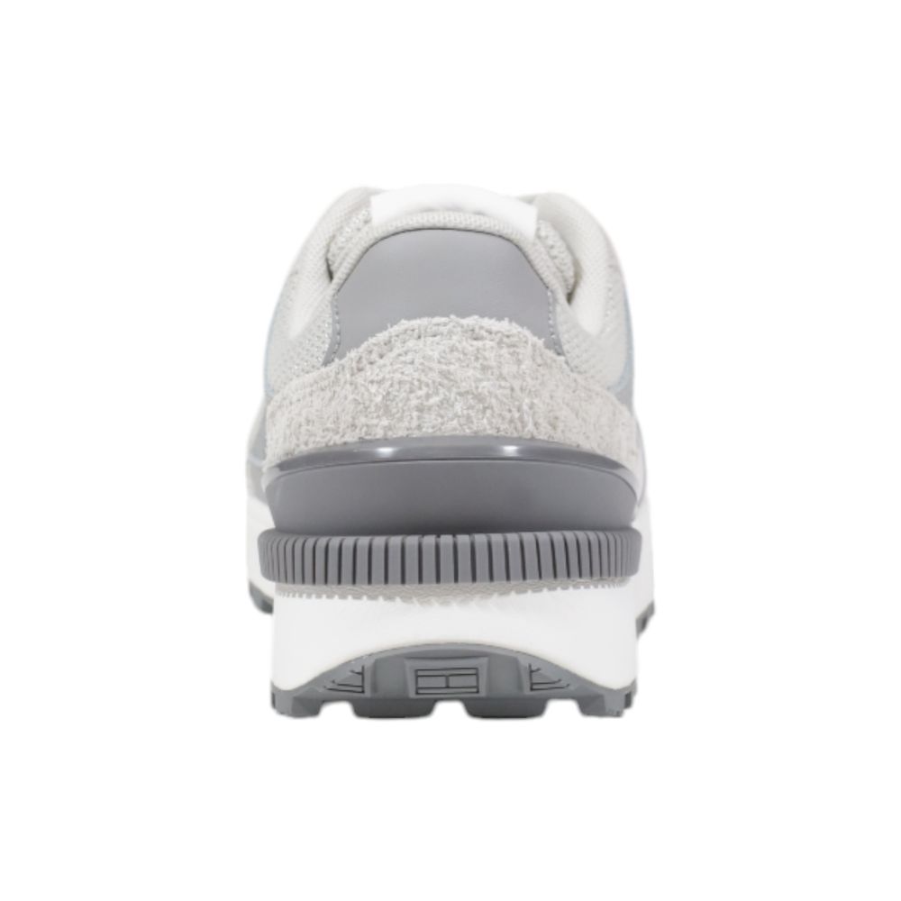 Zapatillas deportivas Tommy Hilfiger Jeans de piel de ante gris