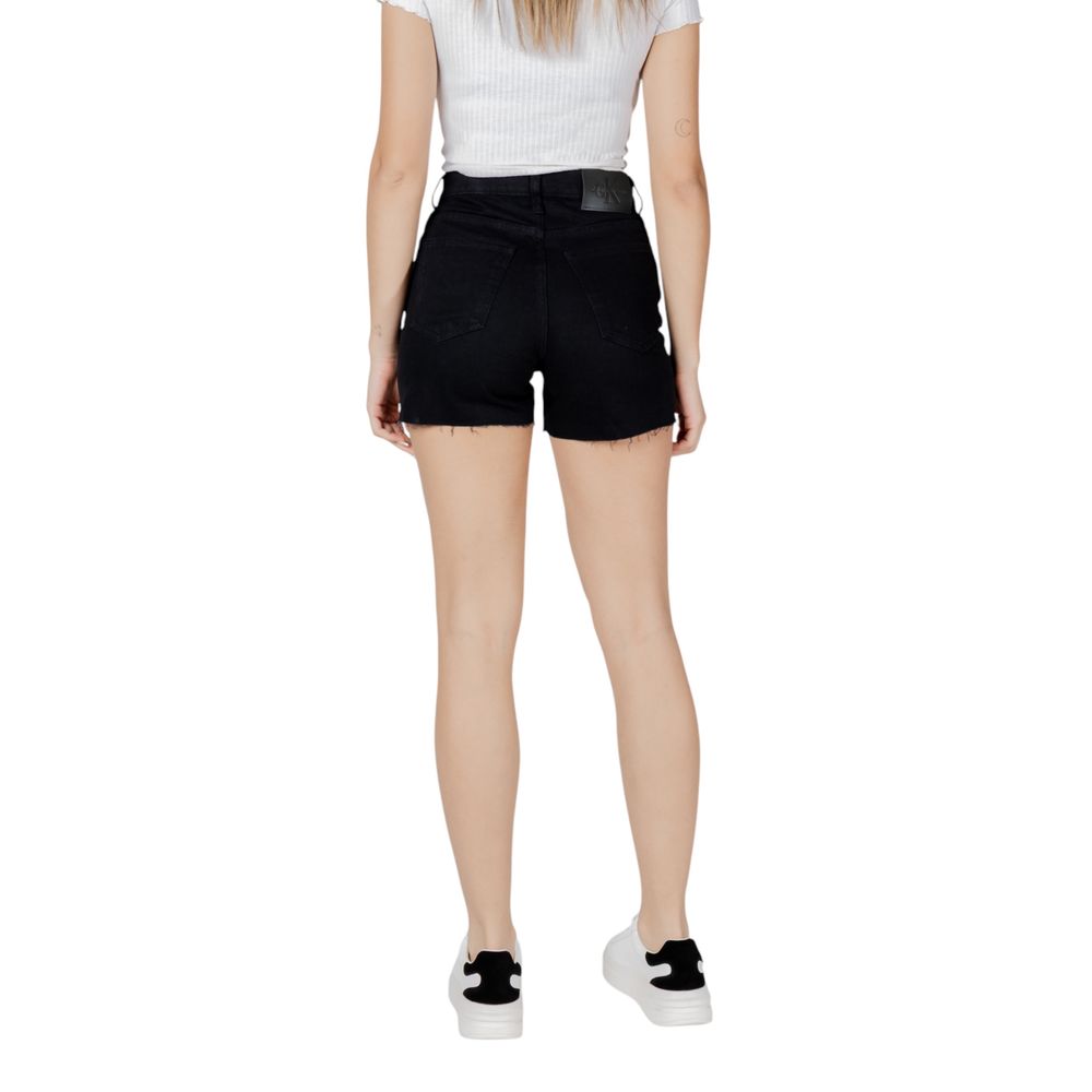 Calvin Klein Jeans Shorts de algodón negros