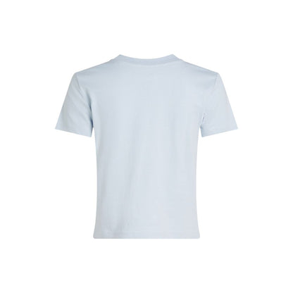 Camiseta Calvin Klein Jeans azul de algodón reciclado