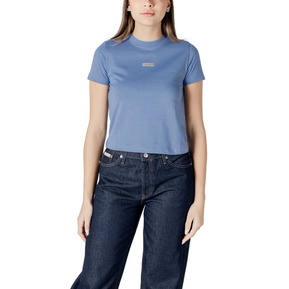 Calvin Klein Jeans Ropa Deportiva de Algodón Reciclado Azul
