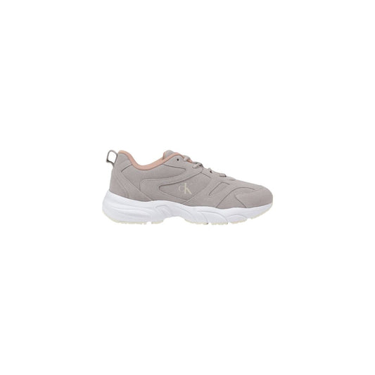 Zapatillas deportivas de piel sintética grises Calvin Klein Jeans