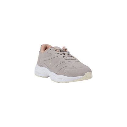 Zapatillas deportivas de piel sintética grises Calvin Klein Jeans