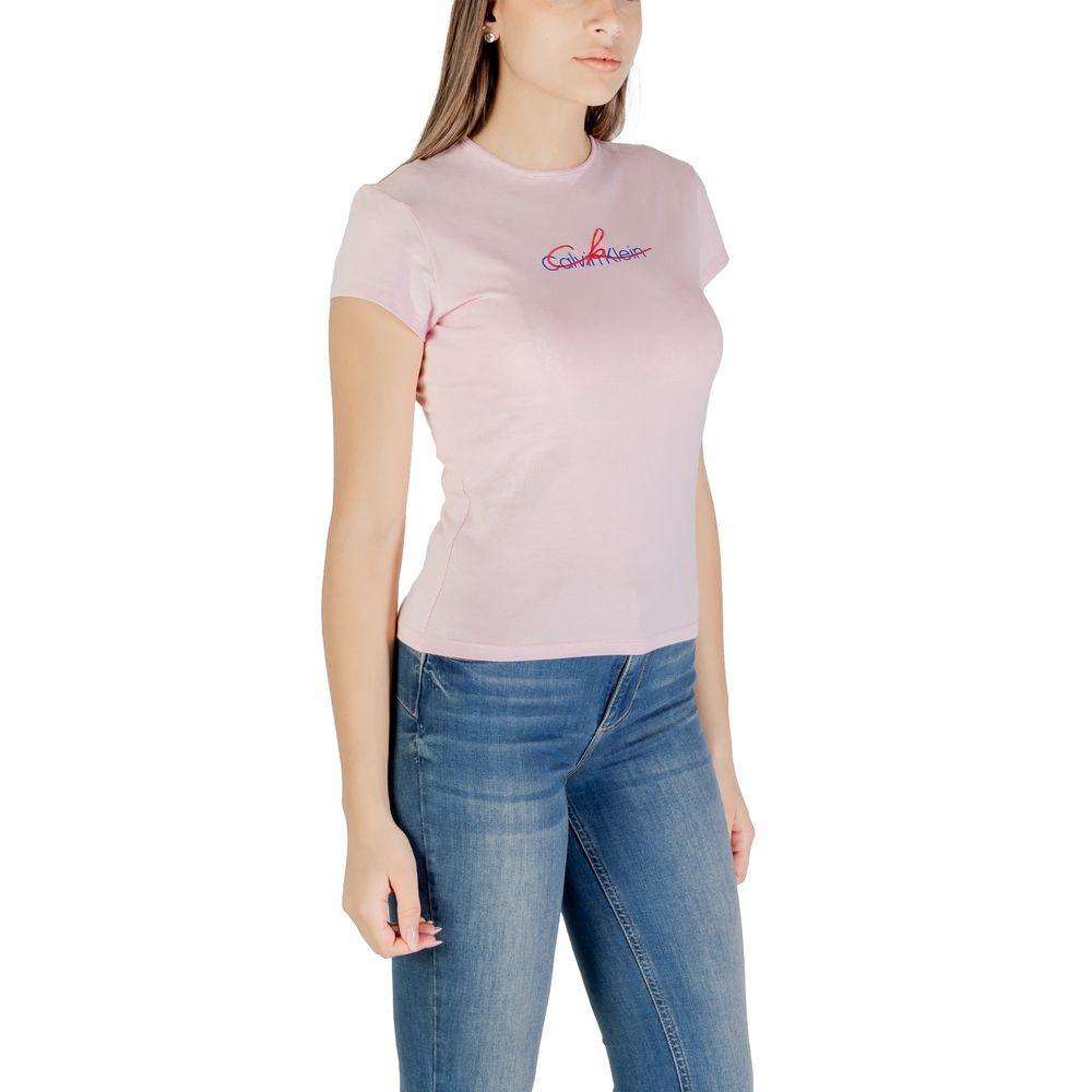 Camiseta Calvin Klein Jeans de Algodón Reciclado Multicolor