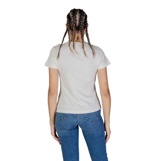 Camiseta de algodón Guess Active Cream