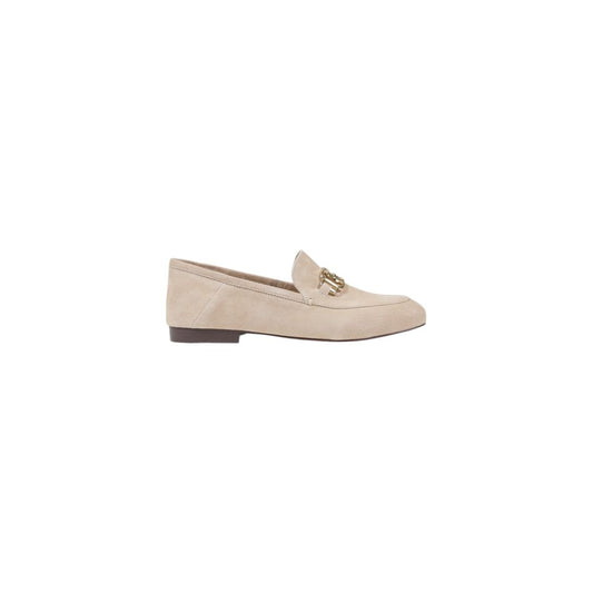 Zapatos de tacón con plataforma Guess de piel color beige