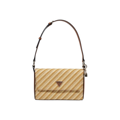 Bolso de mano Guess de polipropileno beige