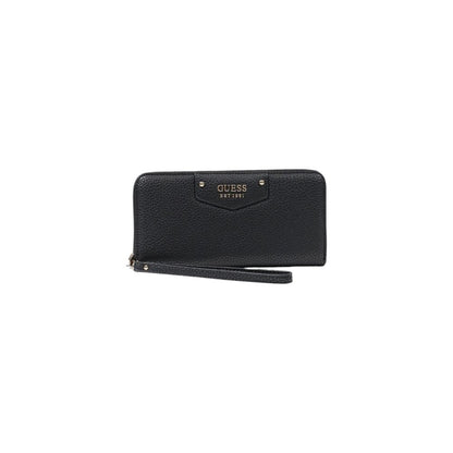 Billetera de Polietileno Negra Guess